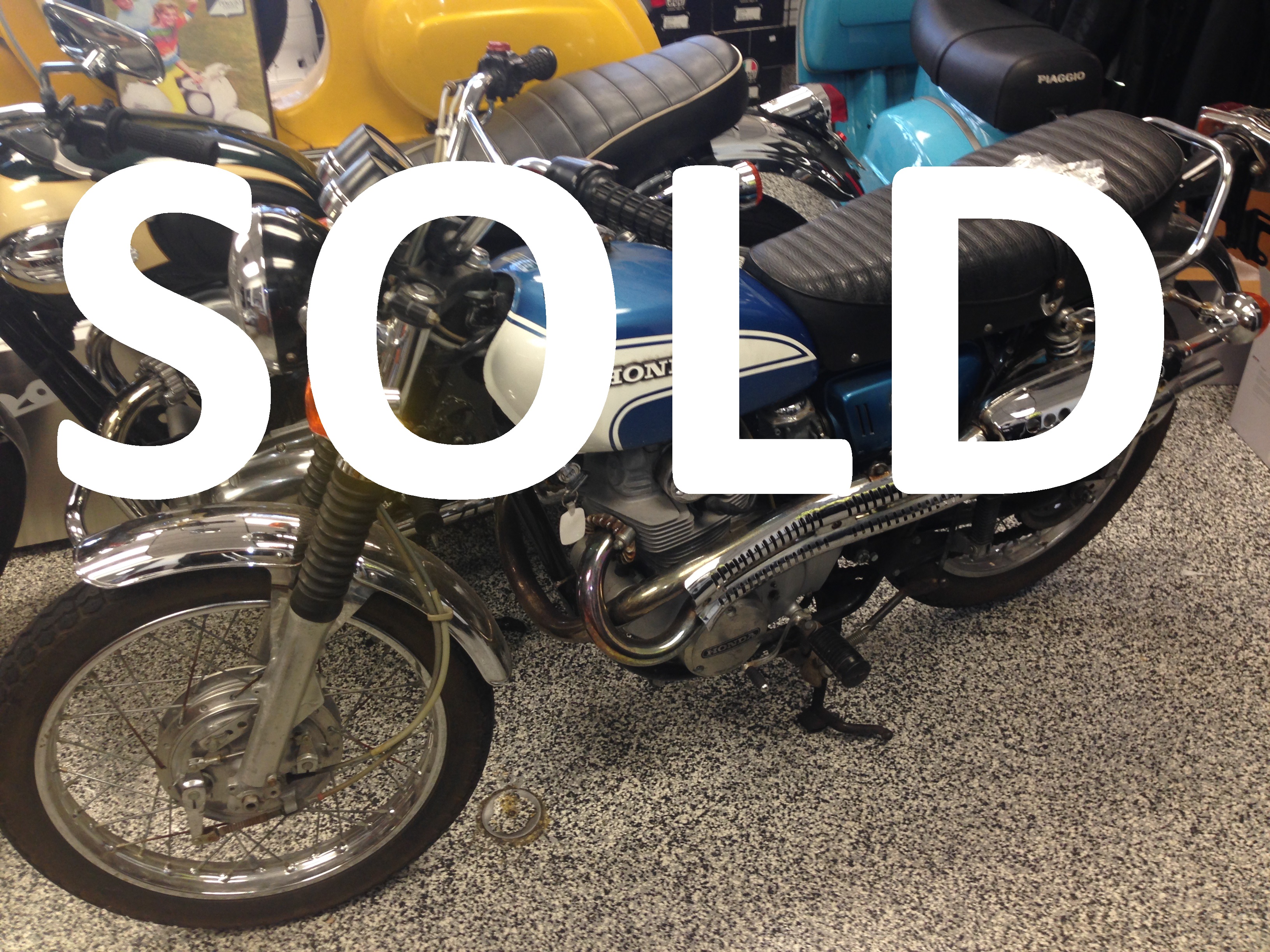 1972 Honda cl350 parts #5