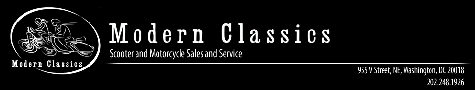 Modern Classics Scooter and Motorcycle Sale and Service - Washington, DC